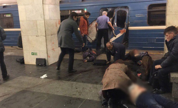 14 са жертвите от взрива в Санкт Петербург