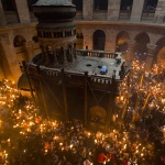 Благодатният огън слезе на земята 