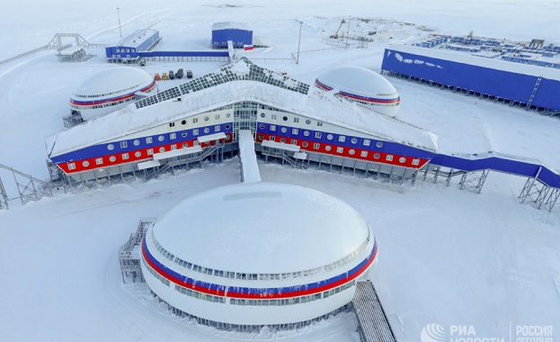 Русия показа уникална военна база в Арктика