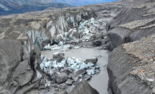 Река в Канада изчезна, превърна се в каньон