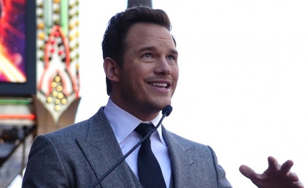 Крис Прат получи звезда на Холивудската алея на славата