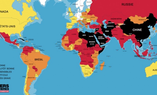 България на 109-о място по свобода на медиите