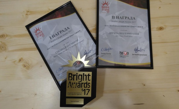 Мтел с две престижни отличия от наградите BAPRA Bright Awards