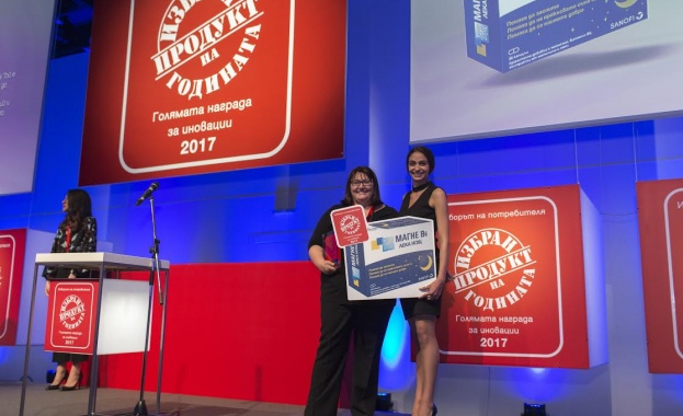 Sanofi спечели световната награда за иновации „Продукт на годината” за Magne B6® Лека нощ 