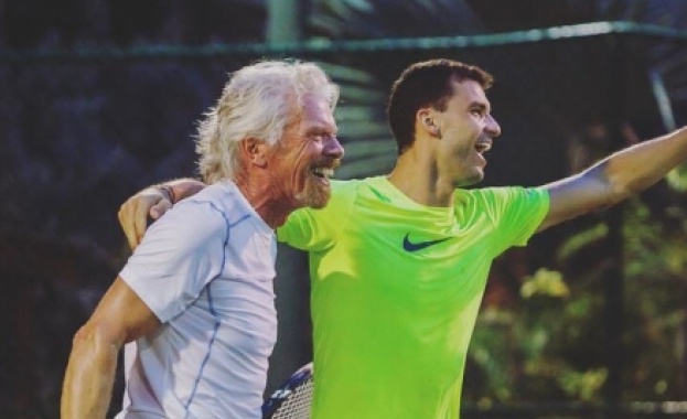 Григор Димитров отново ще играе в турнира на частния остров на Ричард Брансън