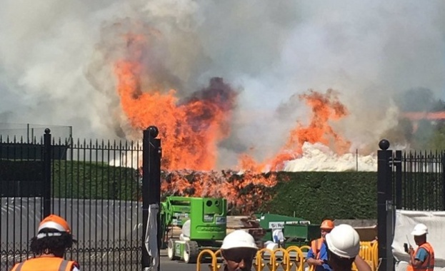 Пожар на „Уимбълдън”