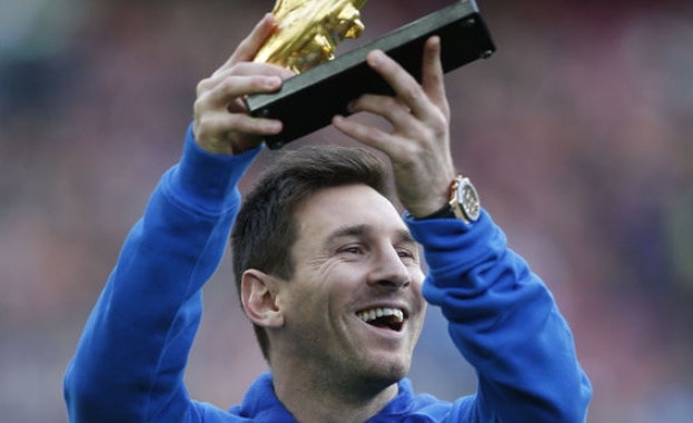 Меси за четвърти път завоюва "Златната обувка"