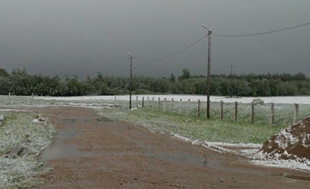 Лятото в Смоленск дойде ... със сняг (видео)