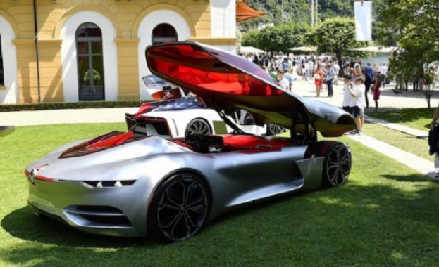 Renault Trezor бе определен за най-красив концептуален автомобил във Вила Д'есте