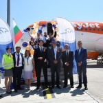 EasyJet отпразнува своя първи полет от Летище Варна