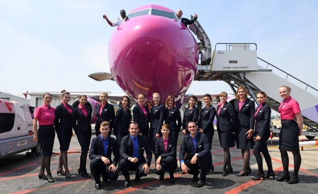 Wizz Air отваря първата си база в Обединеното кралство, в Лондон Лутън 