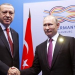 Путин разговаря с Ердоган в Хамбург