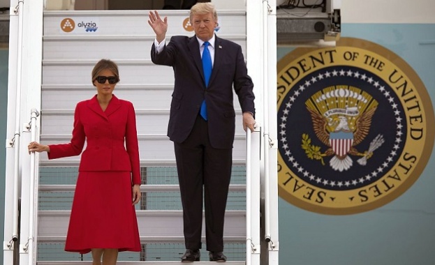 Тръмп пристигна в Париж (обновена)