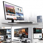 LG представя четири монитора в едно