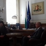 Председателят на Народното събрание прие делeгацията от Света Гора