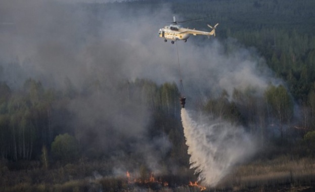 Остров Лесбос гори!