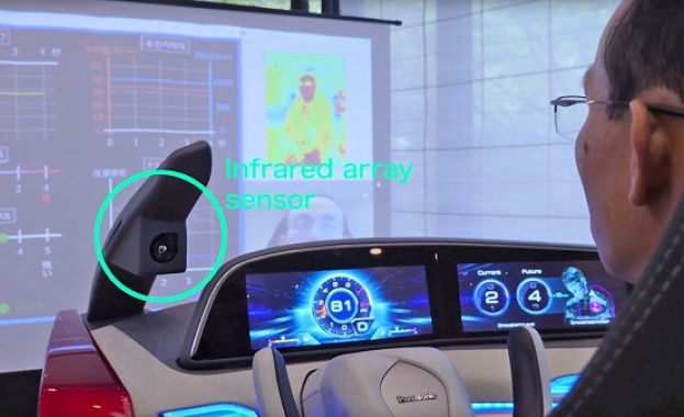 Изкуствен интелект пази шофьора от заспиване (видео)