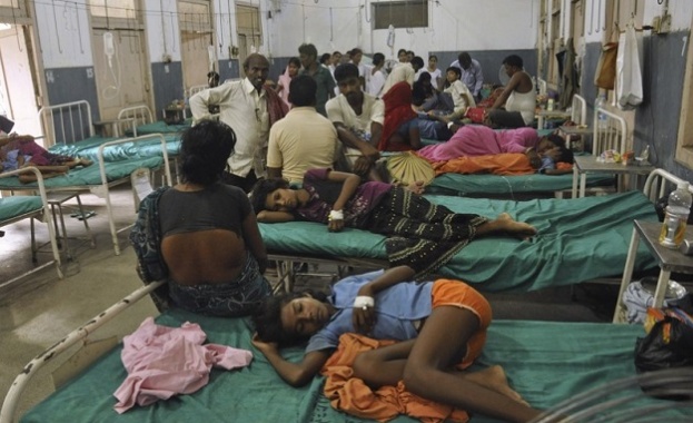 60 деца починаха в индийска болница само за седмица