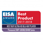 Blu-Ray плейърите от серията DMP-UB300/UB400 на Panasonic спечелиха награда EISA 2017