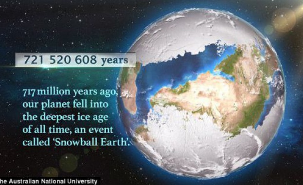 Първите животни са се появили в леден свят преди около 650 млн години (видео)