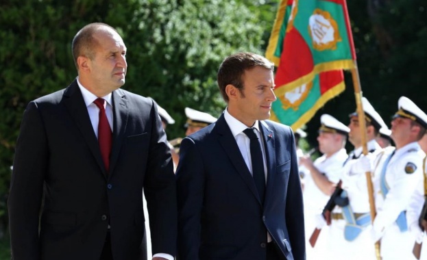 Макрон: Искам България да участва пълноценно в създаването на нова Европа