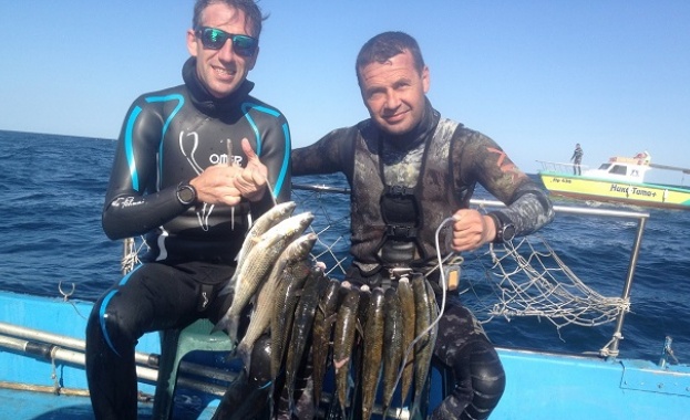 Бургаски харпунисти спечелиха Купа по подводен риболов 