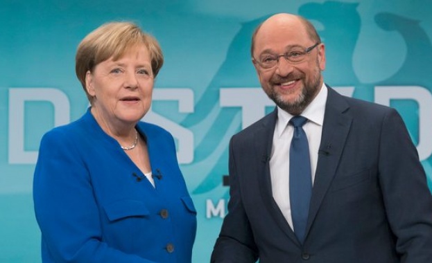 Ангела Меркел е големият победител в дебата с Мартин Шулц