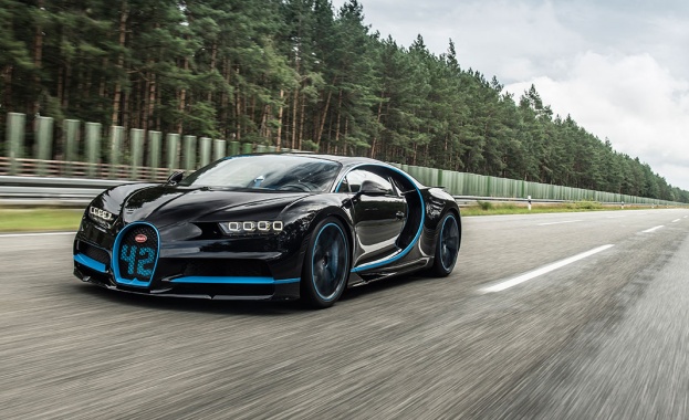 Bugatti Chiron постави световен рекорд за ускорение до... 400 км/ч (ВИДЕО)