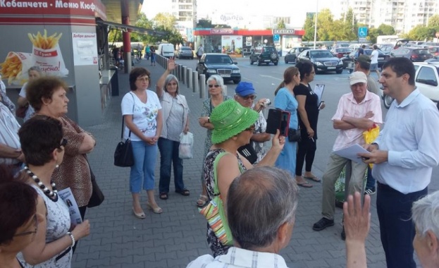Жители на столичния квартал "Витоша" протестират