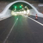 Движението при тунел "Витиня" на АМ "Хемус" в посока Варна се осъществява в изпреварващата лента