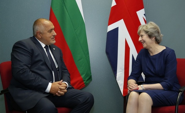 Борисов и Тереза Мей обсъдиха мигрантската криза и Брекзит