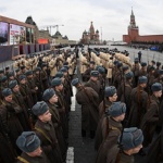 В Москва почетоха парада от 7 ноември 1941 г.