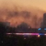 Гори сграда на руското разузнаване