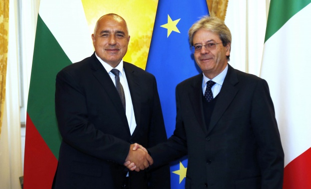 Борисов и Джентилони оцениха високо отношенията между България и Италия