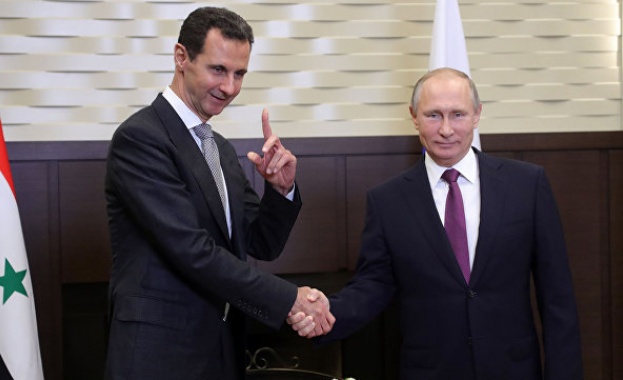 Путин обеща Русия да продължи да подпомага Сирия