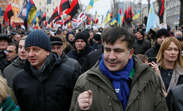 Нови сблъсъци между властите и привърженици на Саакашвили в Киев