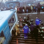 Ужас и в Москва! Автобус се вряза в метростанция, четирима загинаха