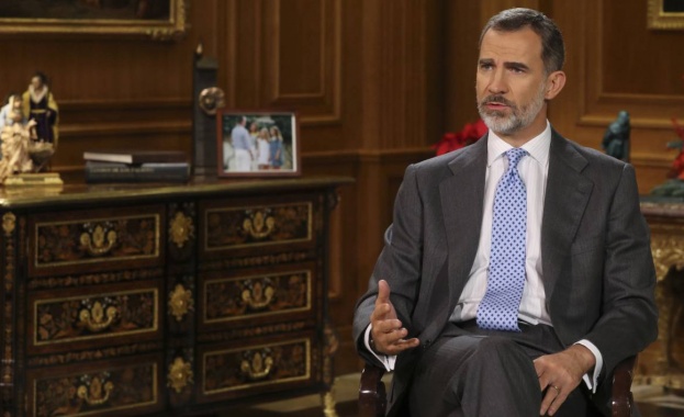 Испанският крал към каталунските депутати: Не може отново да има сблъсък