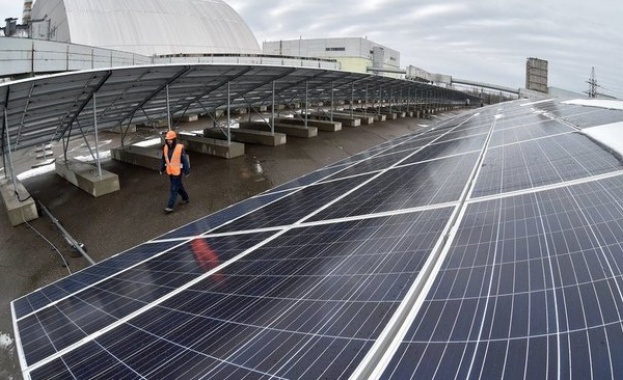 Слънчева електроцентрала заработи в Чернобил