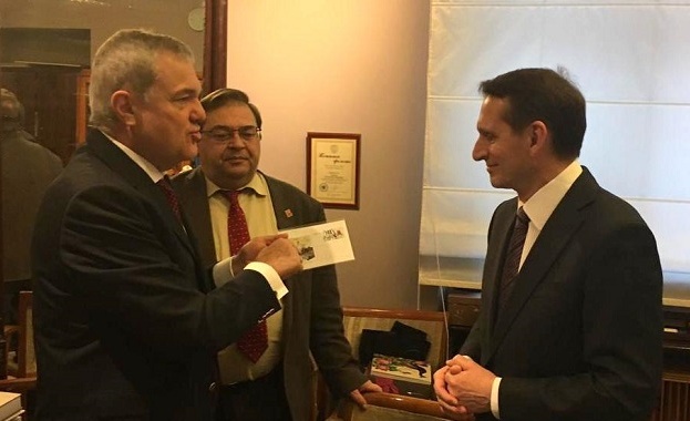 Румен Петков проведе среща с директора на руското разузнаване Сергей Наришкин 