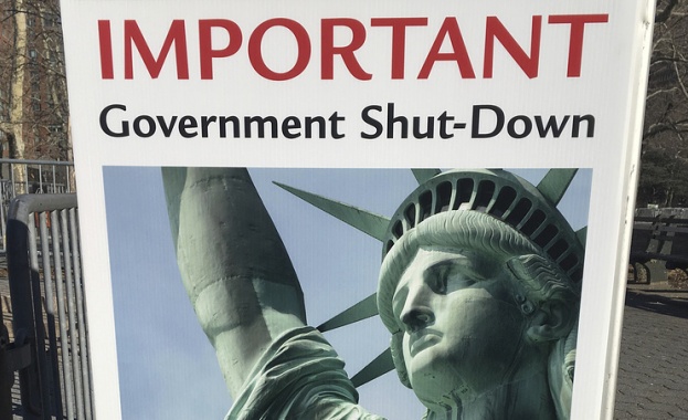 Статуята на свободата затвори врати заради проблемите с бюджета на американското правителство