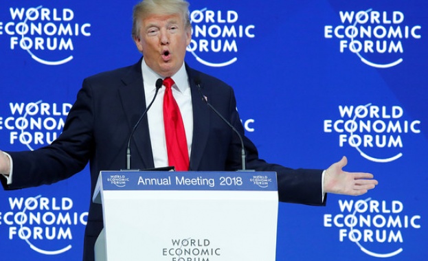 Тръмп пак видя търговски конспирации срещу САЩ, но предложи американско приятелство на света
