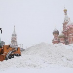 Снегът в Москва се оказа рекорден