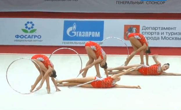 Ансамбълът ни по художествена гимнастика започна със сребро в Русия
