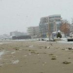 Морето погълна северния плаж на Слънчев бряг