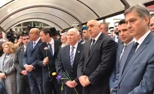 Борисов в Скопие: Тук сме да почетем тези, които не са се измъкнали от нацистката машина