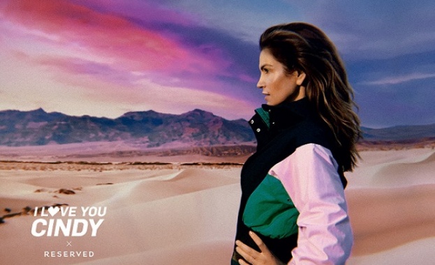 Синди Крофорд е новото лице на Reserved