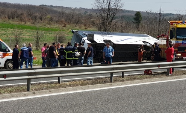 Няма промяна в състоянието на част от пострадалите при катастрофата на магистрала "Тракия"