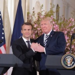 Тръмп поздрави Макрон за борбата с "безконтролната имиграция"