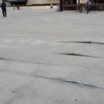 5 месеца след ремонта пред НДК: Част от плочките се надигнаха